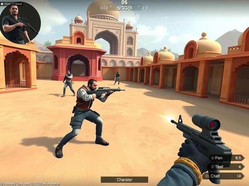 Desi CSGO Gladiators character selection screen